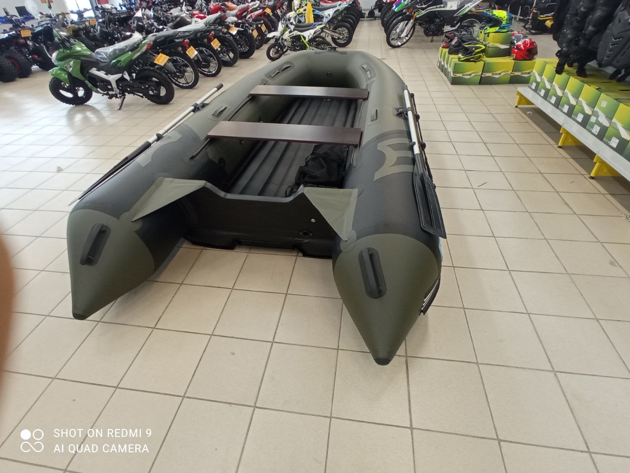 Лодка MISHIMO RIVER JET 390 под водомет в Бердске