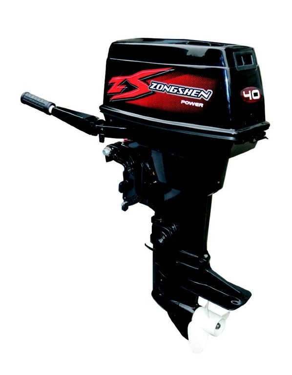 Лодочный мотор Zongshen T40 (+руль+пульт) в Бердске