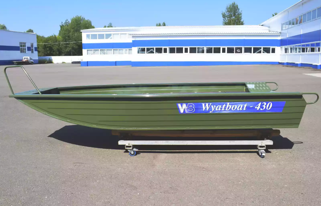 Алюминиевая лодка  Wyatboat-430 Master Fish в Бердске