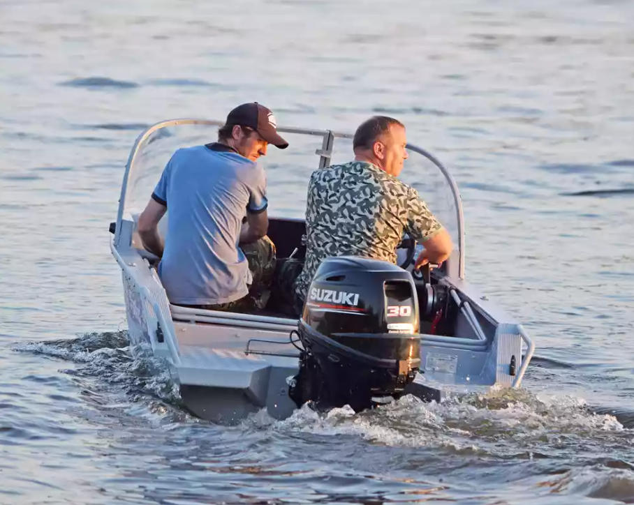 Алюминиевая лодка Wyatboat-390 DCM в Бердске