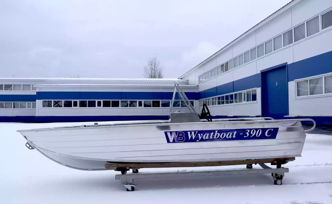 Алюминиевая лодка Wyatboat-390 C в Бердске