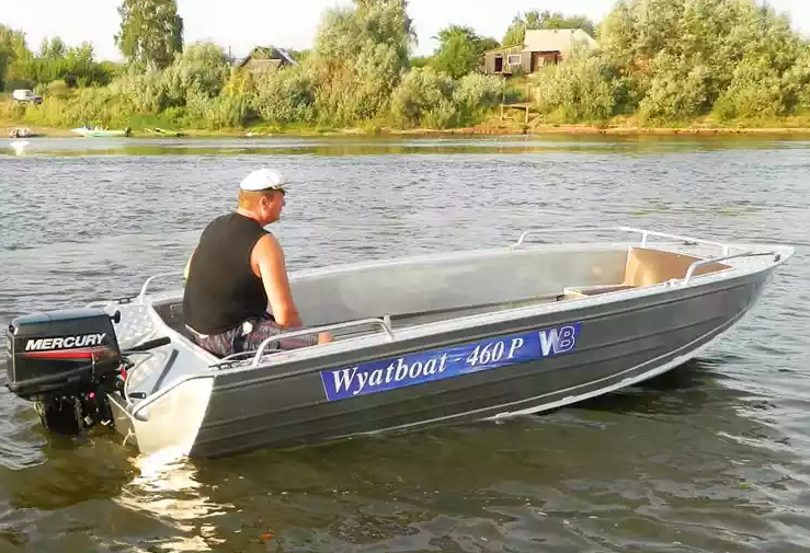 Алюминиевая лодка Wyatboat-460 P в Бердске