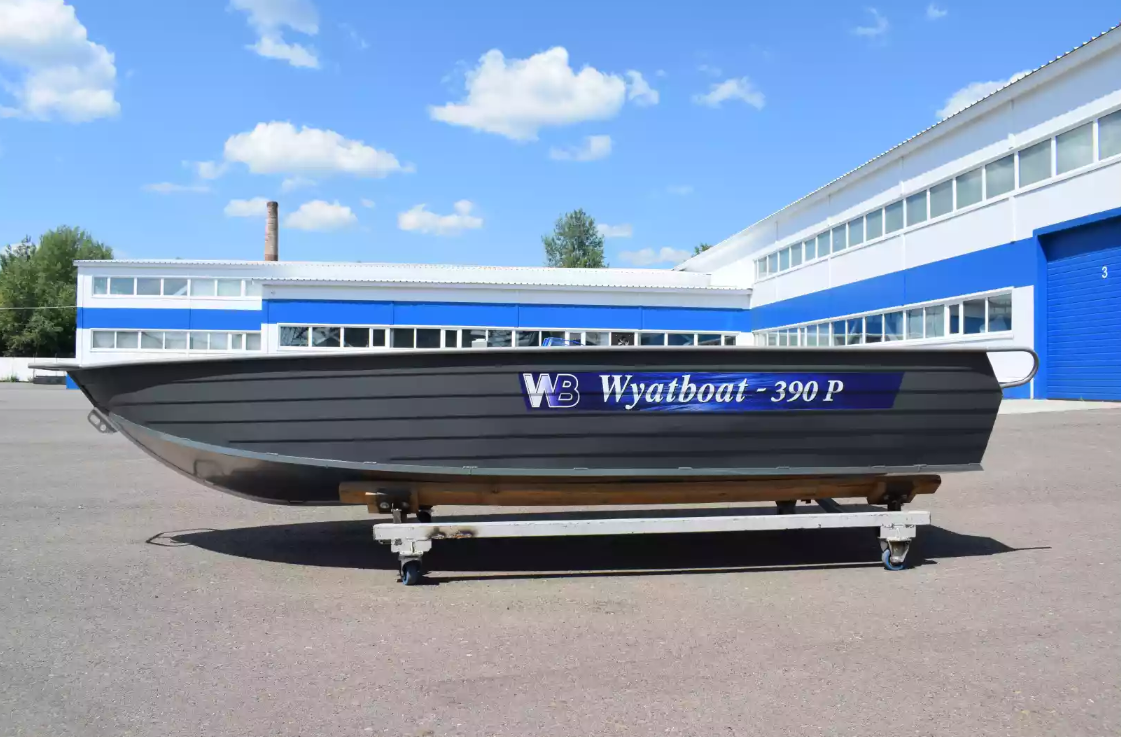 Алюминиевая лодка Wyatboat-390Р Fish в Бердске