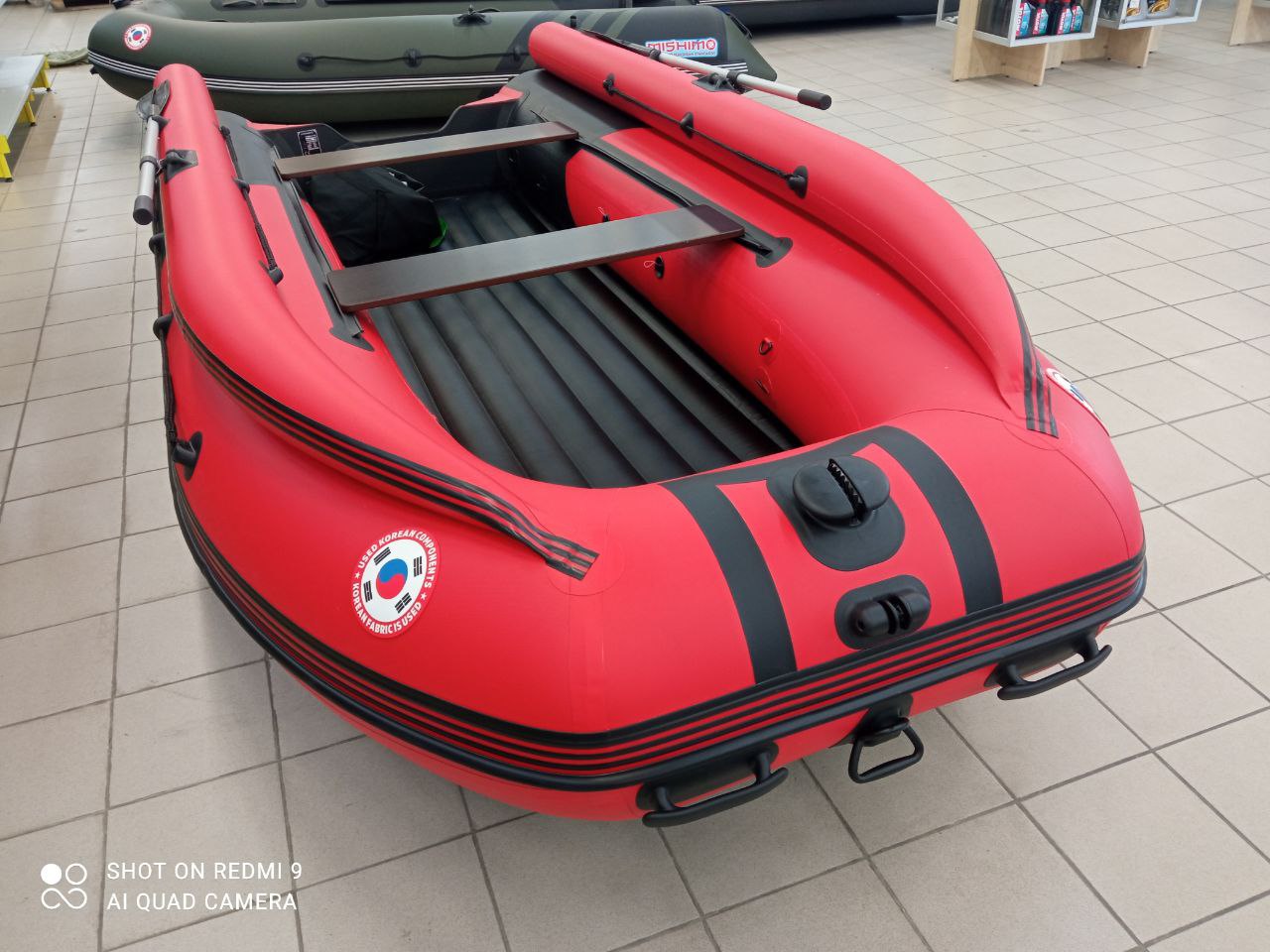 Лодка MISHIMO RIVER FJET PRO 400 под водомет в Бердске
