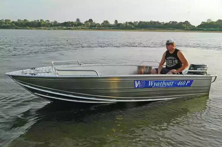 Алюминиевая лодка Wyatboat-460 P в Бердске