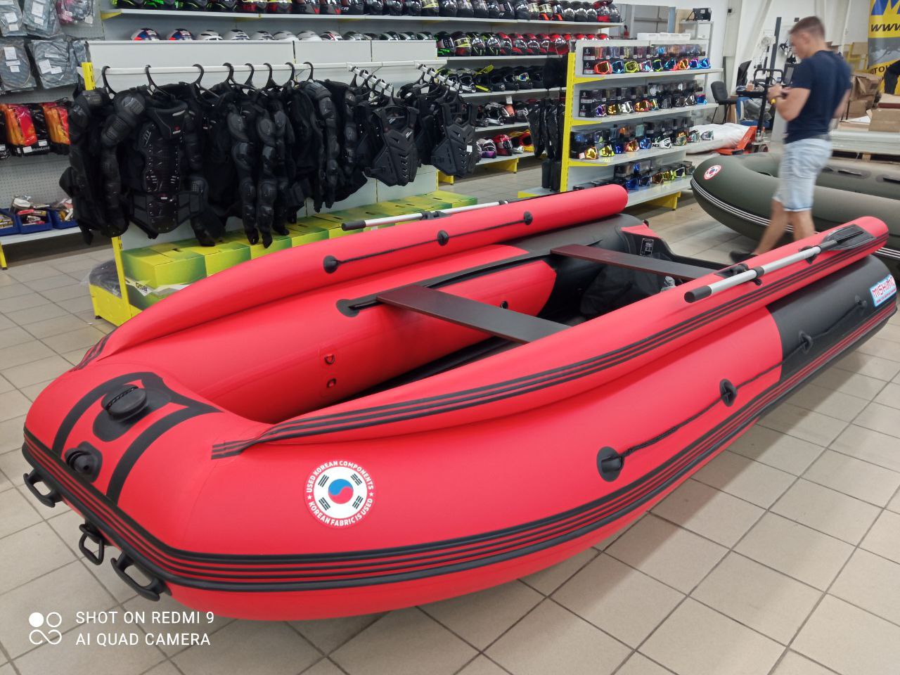 Лодка MISHIMO RIVER FJET PRO 400 под водомет в Бердске
