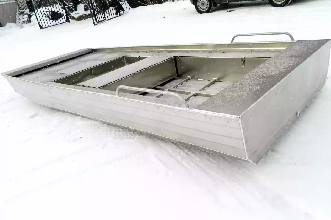 Алюминиевая лодка Wyatboat-390 Jonboat в Бердске