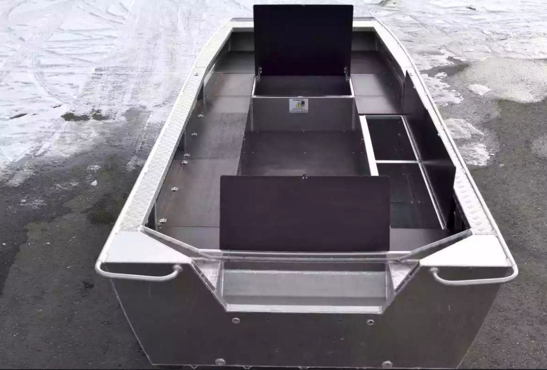 Алюминиевая лодка Wyatboat-490 Jonboat в Бердске