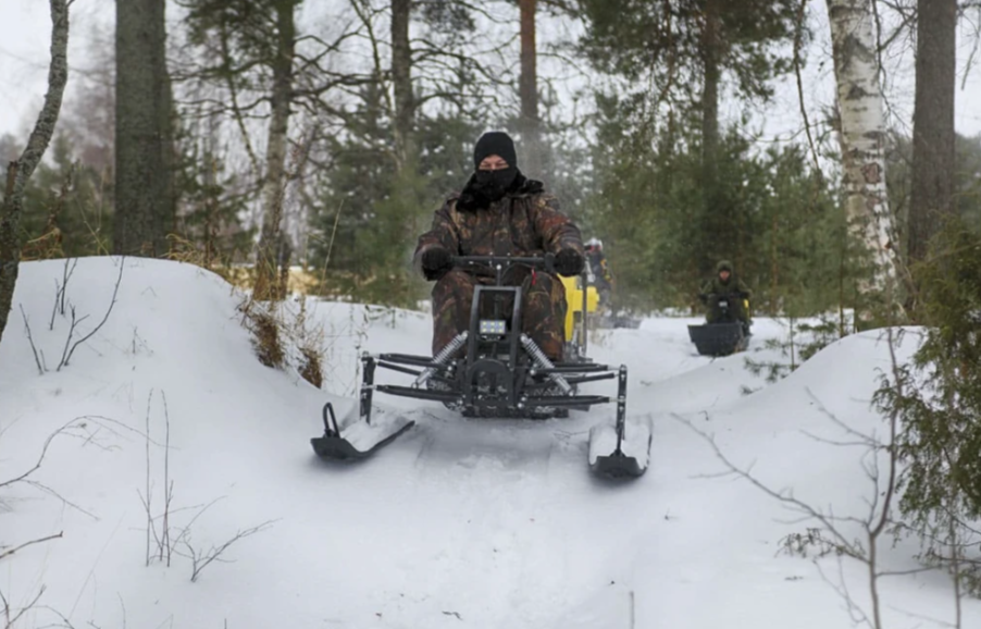 Мотобуксировщик РЫБАК PK 15 л.с. (короткая база 1230мм) в Бердске