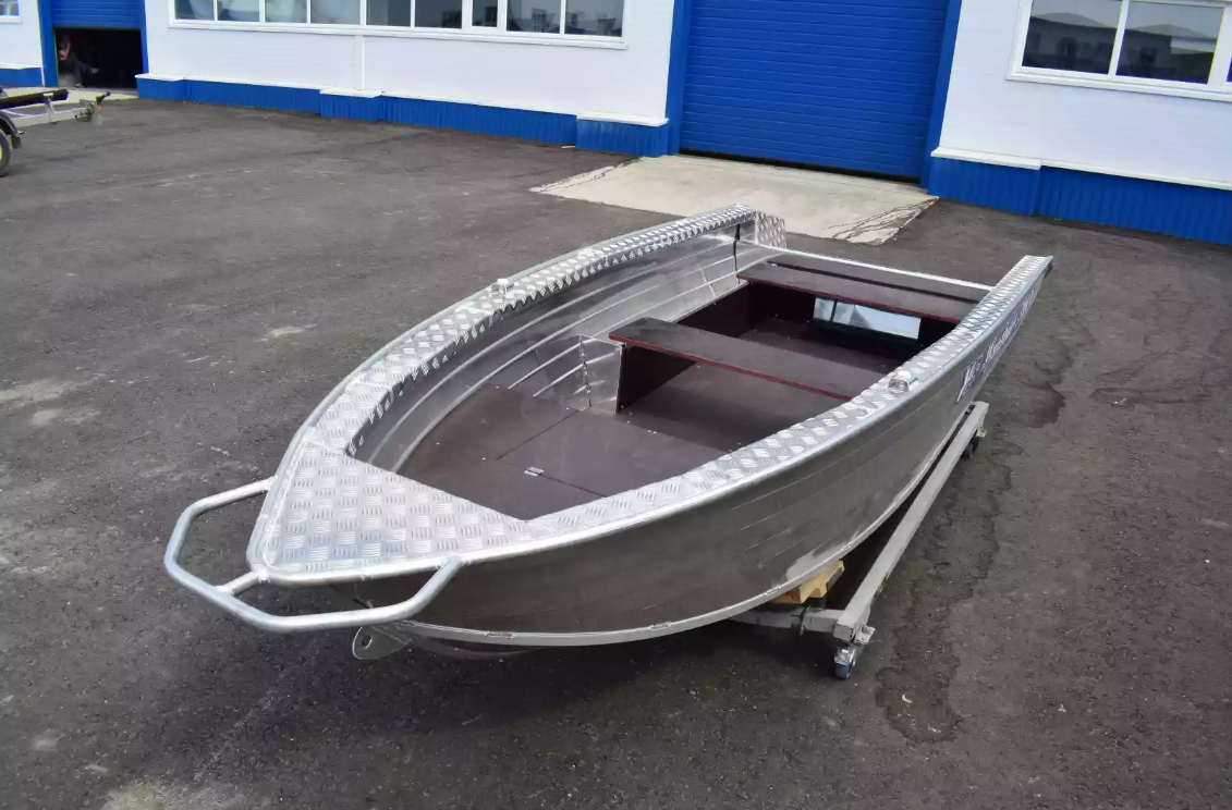 Алюминиевая лодка Wyatboat-390Р Увеличенный борт в Бердске Алюминиевая лодка Wyatboat-390Р Увеличенный борт в Бердске