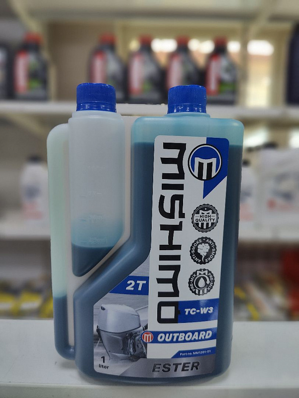 Масло MISHIMO 2T OUTBOARD (ESTER) полусинтетика 1 л в Бердске