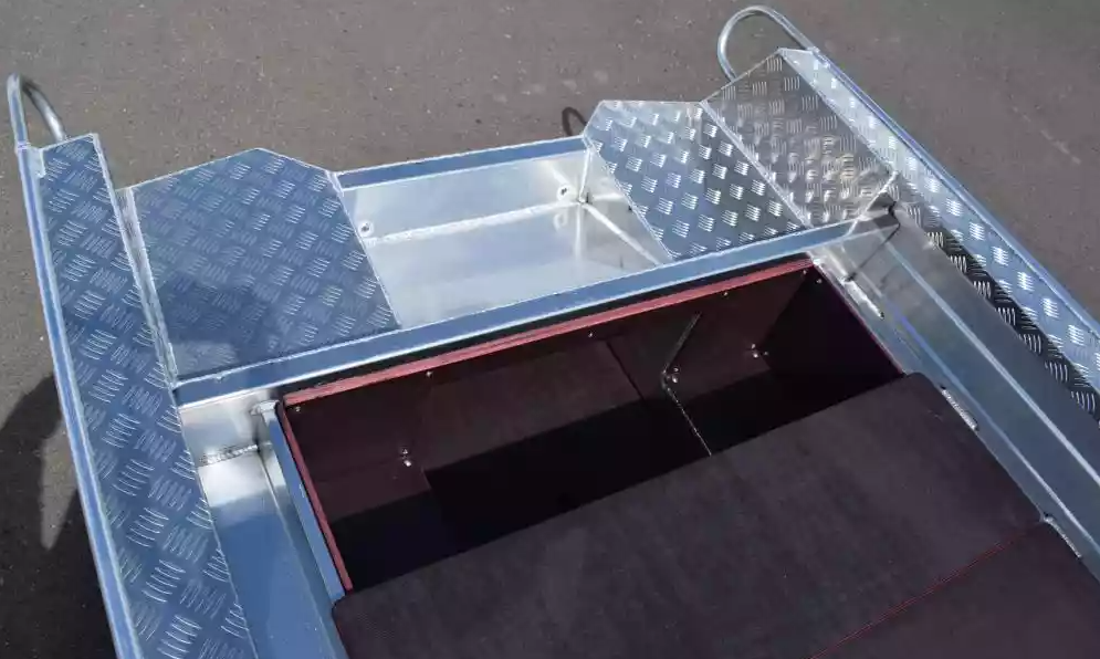 Алюминиевая лодка Wyatboat-390Р Fish в Бердске