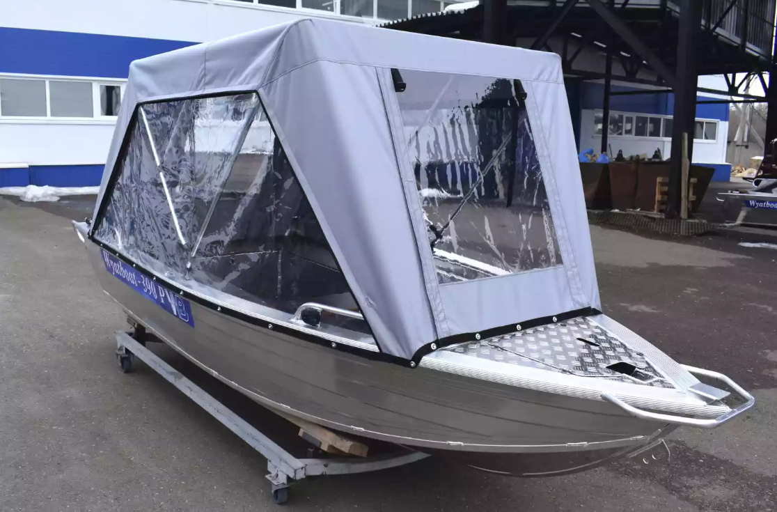 Алюминиевая лодка Wyatboat-390РМ в Бердске