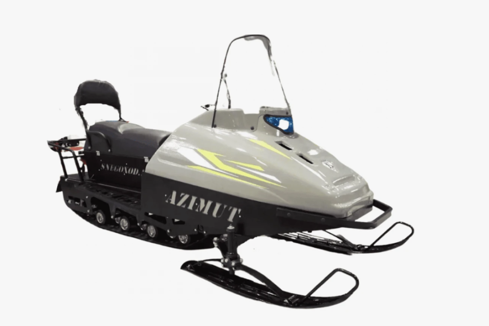 Миниснегоход Бурлак Азимут 24 л.с. , эл.запуск, реверс, тормоз гидравл, капот серый в Бердске