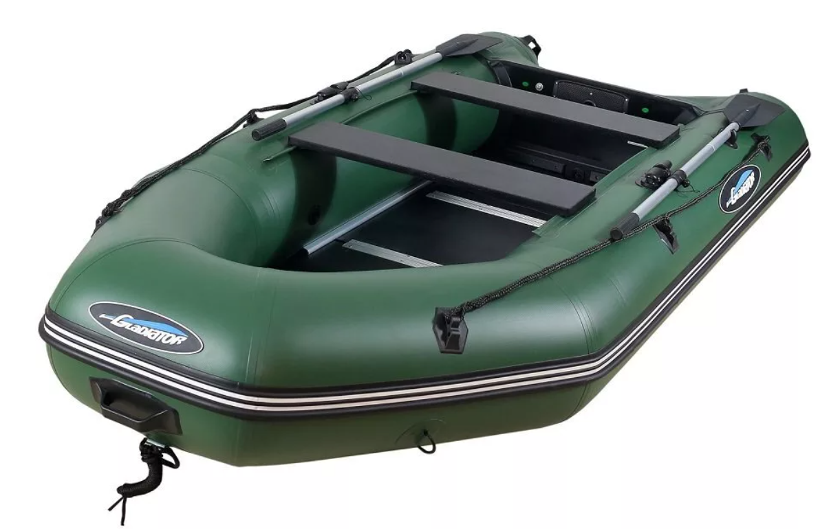 МОТОРНО-ГРЕБНАЯ ЛОДКА ПВХ GLADIATOR A 320 ТК С ФАНЕРНЫМ ПОЛОМ в Бердске