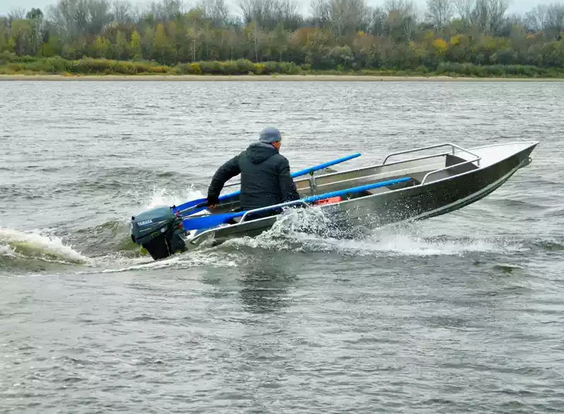 Алюминиевая лодка Wyatboat-390 M в Бердске Алюминиевая лодка Wyatboat-390 M в Бердске
