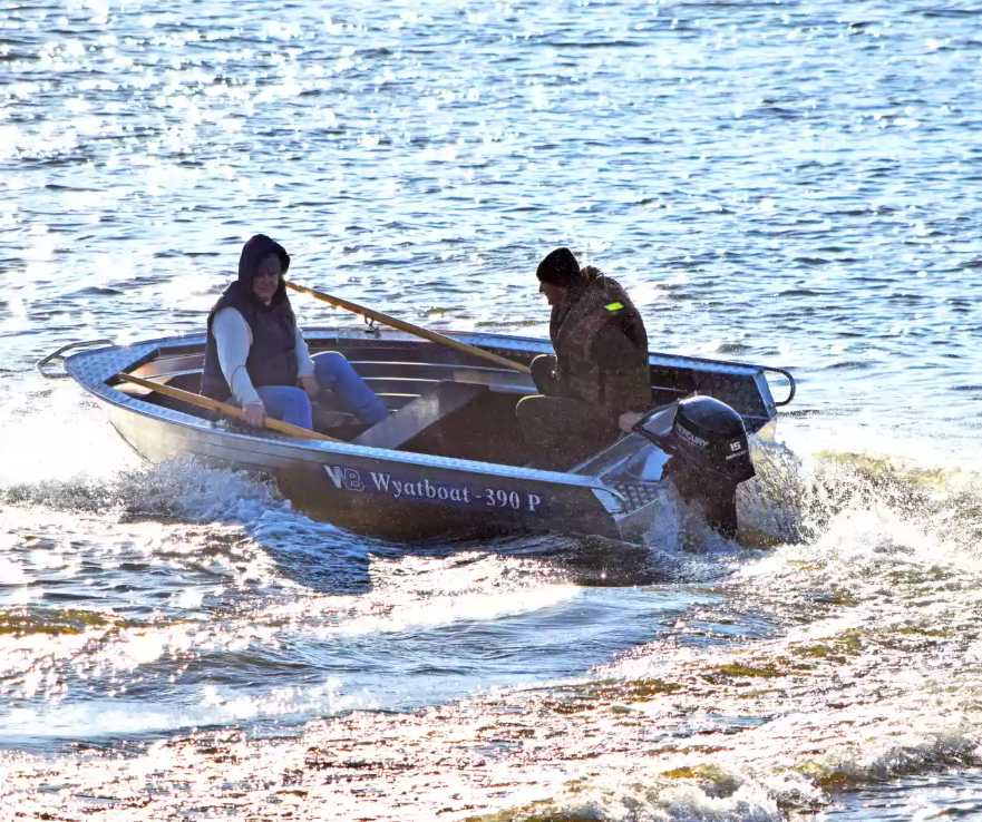 Алюминиевая лодка Wyatboat-390 P в Бердске