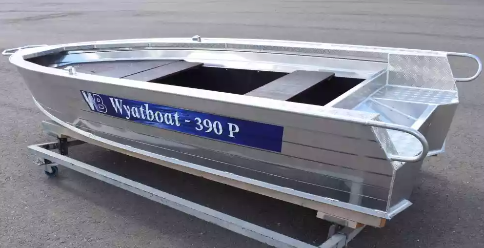 Алюминиевая лодка Wyatboat-390Р Fish в Бердске