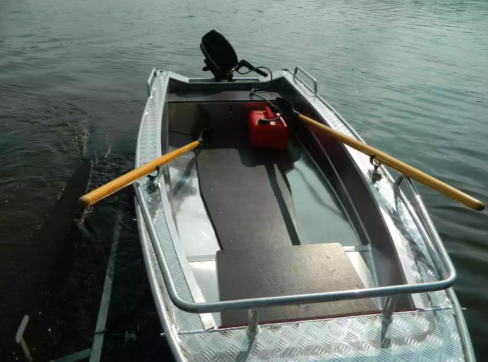 Алюминиевая лодка Wyatboat-390 У в Бердске