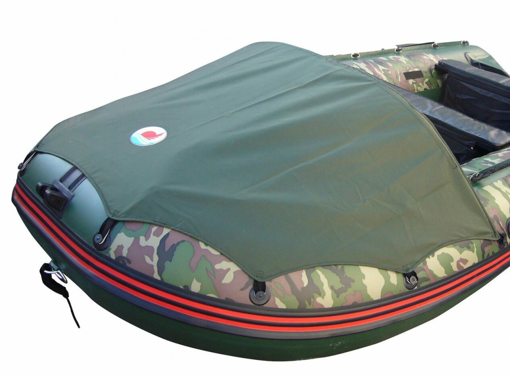 КОМПЛЕКТ НОСОВОГО ТЕНТА К ЛОДКЕ SMARINE SDP MAX 365-380 ЗЕЛЕНЫЙ в Бердске