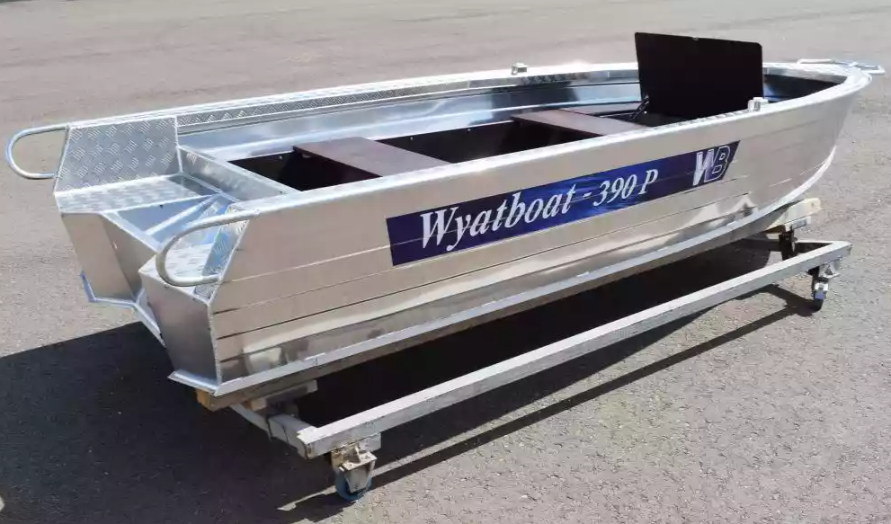 Алюминиевая лодка Wyatboat-390Р Fish в Бердске