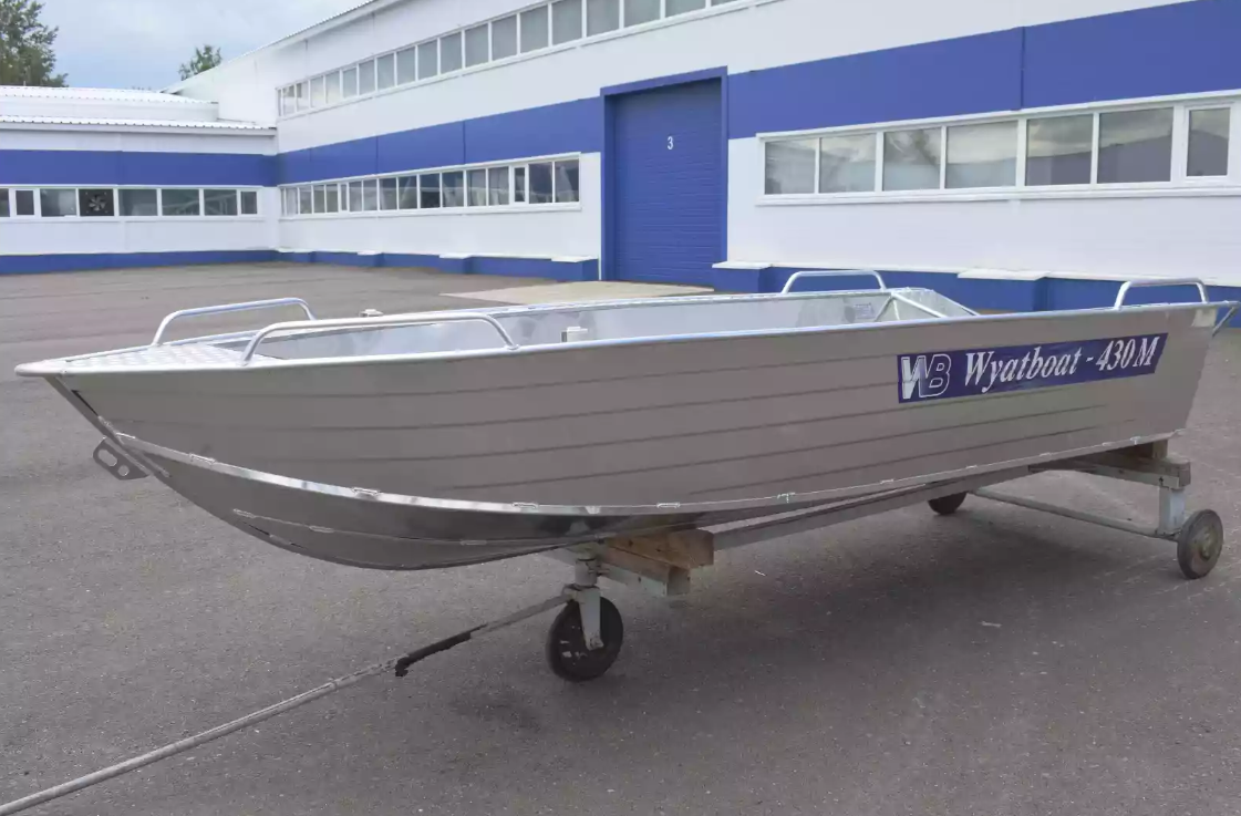 Алюминиевая лодка  Wyatboat-430М в Бердске