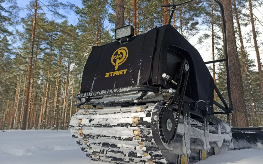 Мотобуксировщик РЫБАК СТАРТ Lifan 15 л.с (тканный капот) в Бердске