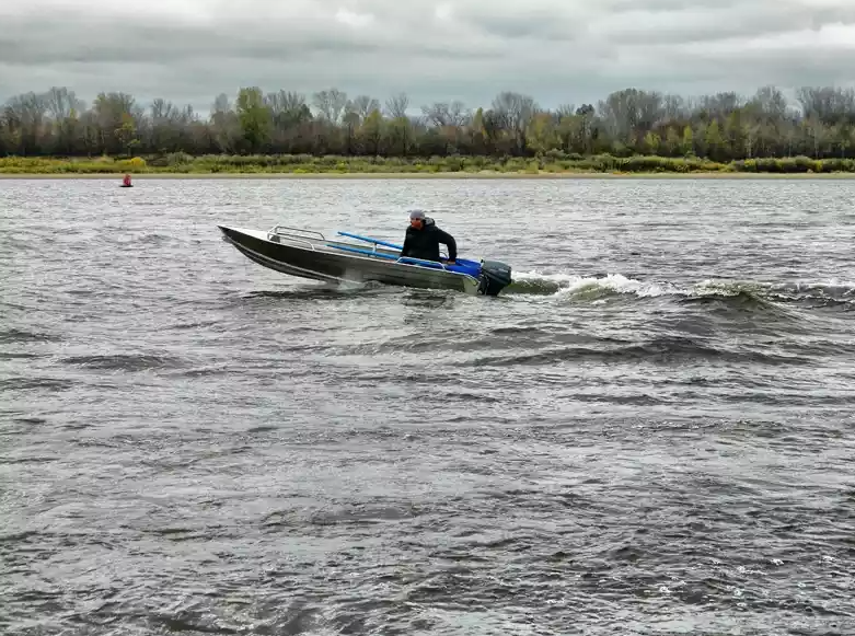 Алюминиевая лодка Wyatboat-390 M в Бердске Алюминиевая лодка Wyatboat-390 M в Бердске
