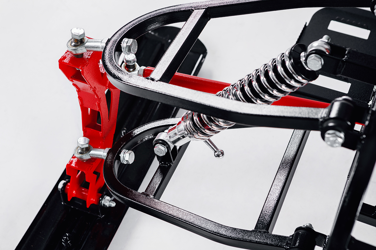 Лыжный модуль IKUDZO с подогревом ручек металлические лыжи в Бердске