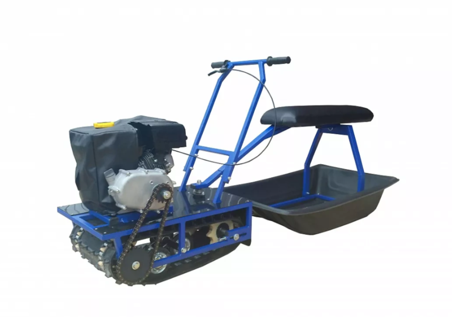 Мини-мотобуксировщик Альбатрос-М с фарой в Бердске