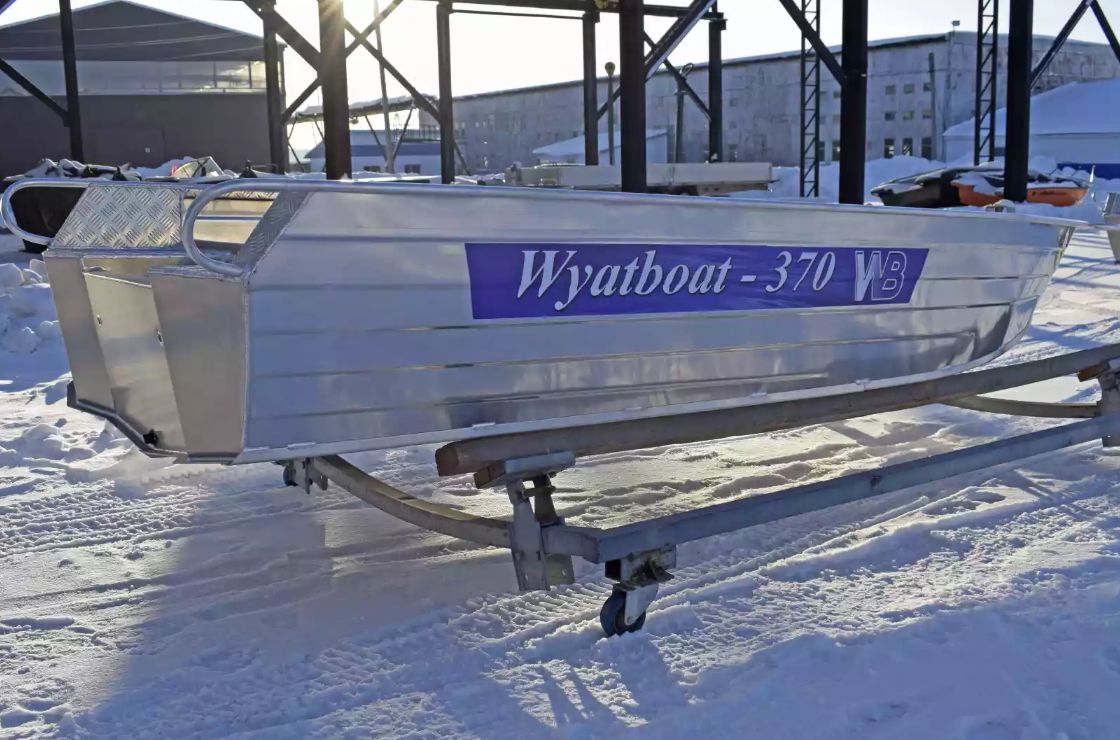Алюминиевая лодка Wyatboat-370 Р в Бердске