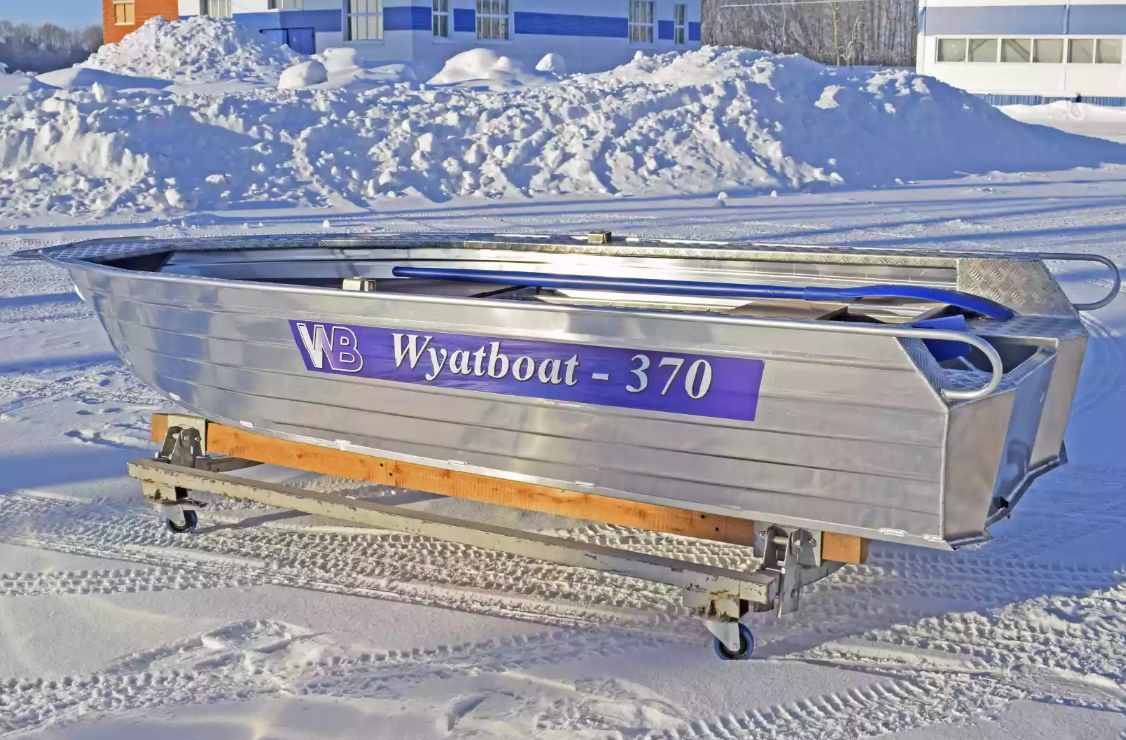 Алюминиевая лодка Wyatboat-370 Р FISH в Бердске