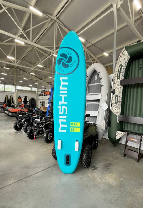 SUP (САП) Доска MISHIMO PRO-MAX Light Teal 11,6’ (355см) в Бердске