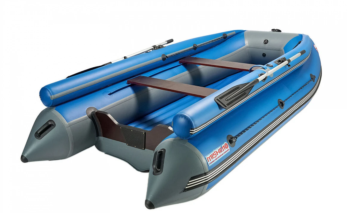 КОМПЛЕКТ ЛОДКА MISHIMO FAMILY LITE 400 + МОТОР 9,9 (20) Л.С. в Бердске