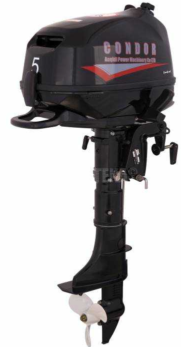 Лодочный мотор Condor F5HS без бака 12 л. в Бердске