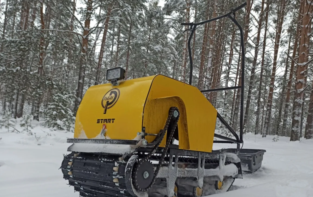 Мотобуксировщик РЫБАК СТАРТ Lifan 15 л.с. (металлический капот) в Бердске