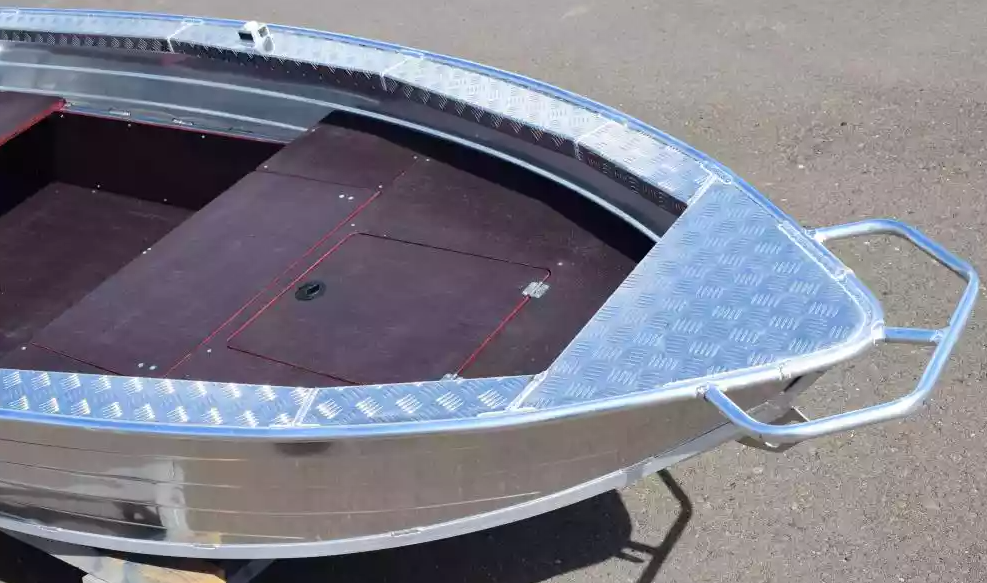 Алюминиевая лодка Wyatboat-390Р Fish в Бердске