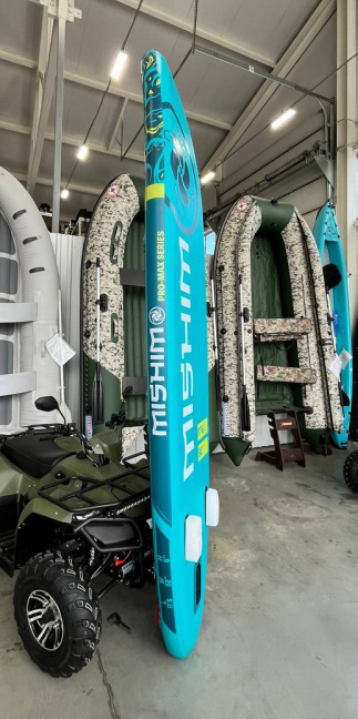 SUP (САП) Доска MISHIMO PRO-MAX Light Teal 11,6’ (355см) в Бердске