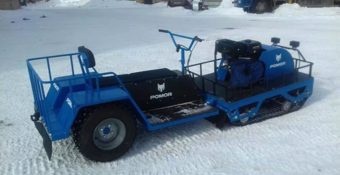 Мотобуксировщик POMOR X-2 K15 в Бердске