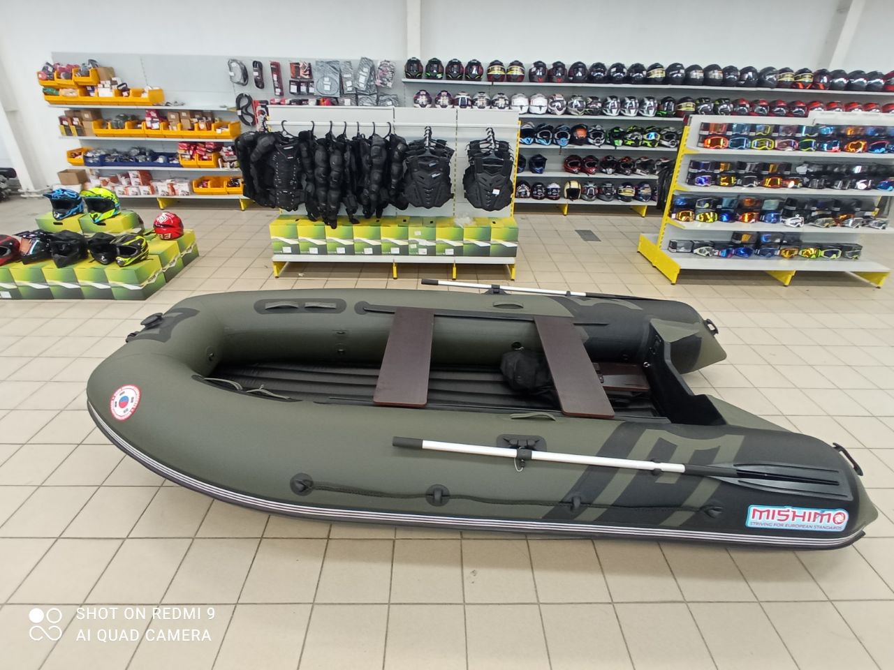 Лодка MISHIMO RIVER JET 460 под водомет в Бердске