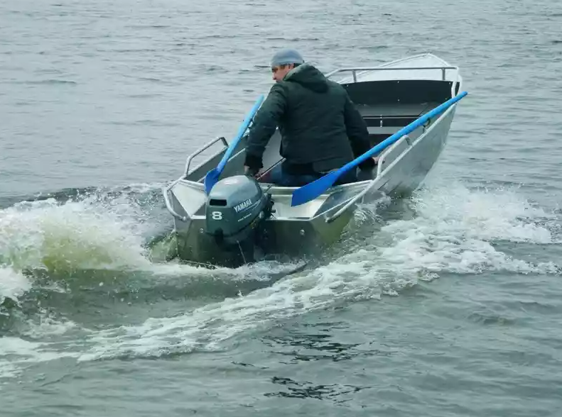 Алюминиевая лодка Wyatboat-390 M в Бердске Алюминиевая лодка Wyatboat-390 M в Бердске