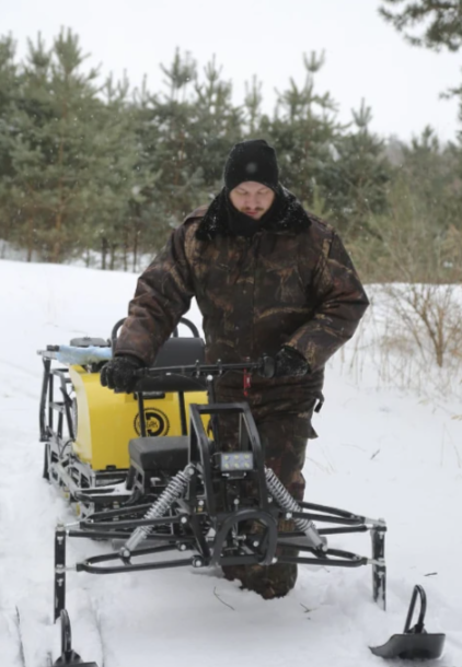 Мотобуксировщик РЫБАК PK 15 л.с. (короткая база 1230мм) в Бердске