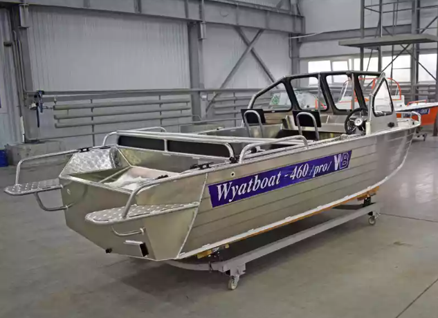 Алюминиевый катер Wyatboat-460 DCM Pro в Бердске Алюминиевый катер Wyatboat-460 DCM Pro в Бердске