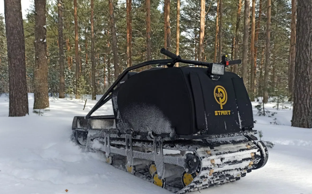 Мотобуксировщик РЫБАК СТАРТ Lifan 15 л.с (тканный капот) в Бердске