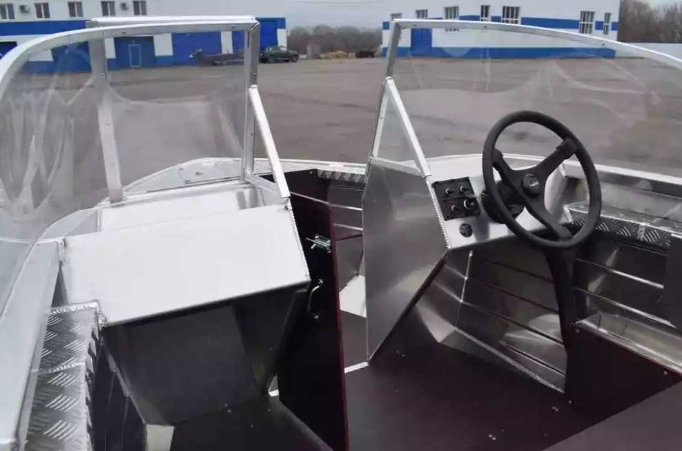 Алюминиевая лодка Wyatboat-390 DCM Увеличенный борт в Бердске