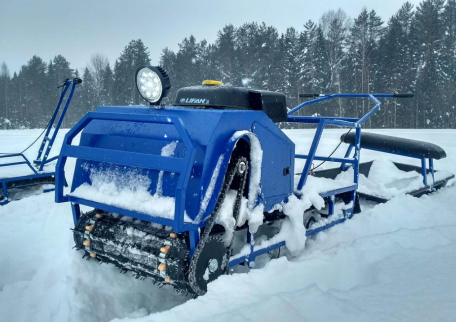 Мотобуксировщик Альбатрос-XLV 15 тележки, 1450 мм в Бердске