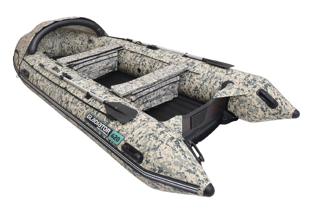 НАДУВНАЯ ЛОДКА GLADIATOR E350PRO в Бердске