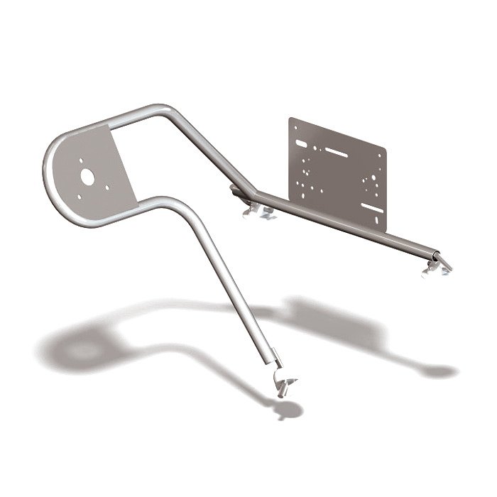 Стойка рулевая с креплением на баллон надувной лодки 25мм в Бердске