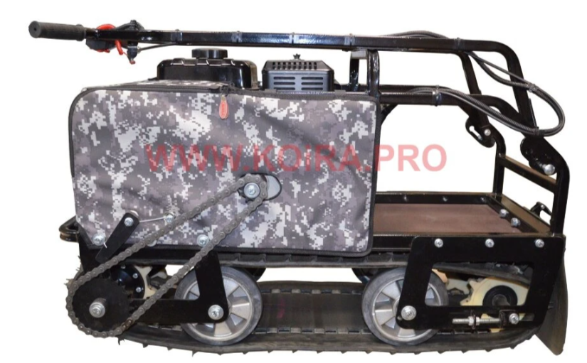 Мини мотобуксировщик КОЙРА "Вжик" (107 см) 7 л/с с ручным стартером в Бердске