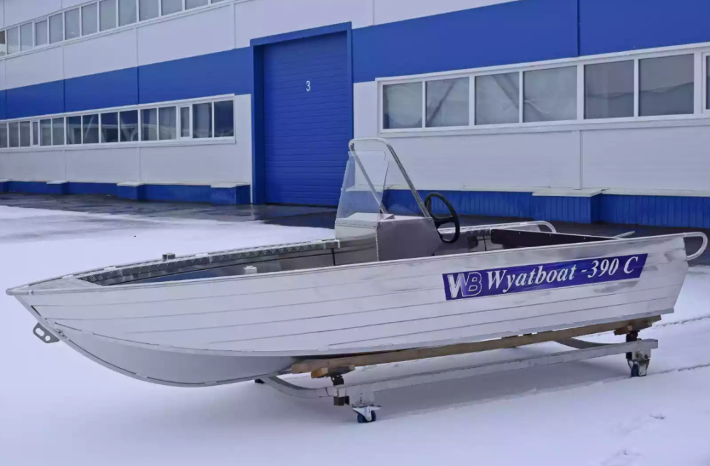 Алюминиевая лодка Wyatboat-390 C в Бердске